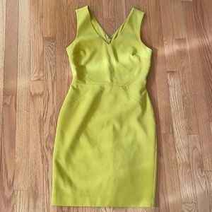 Banana republic size 2 Mustard yellow mini dress